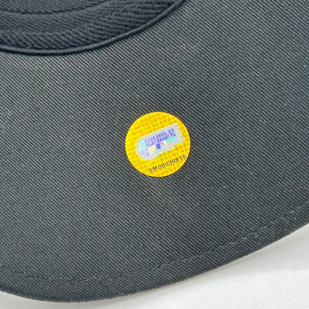 New Era‎ Boston Red Sox 2007 World Series Champions Stretch Fit Hat Black NEW